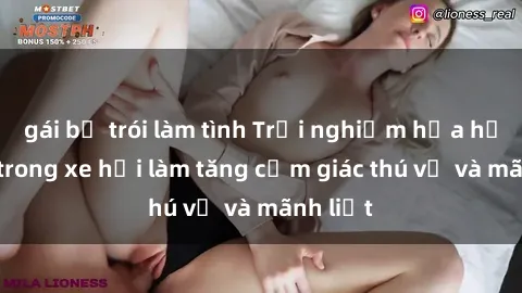 gái bị trói làm tình Trải nghiệm hứa hẹn: Sex trong xe hơi làm tăng cảm giác thú vị và mãnh liệt