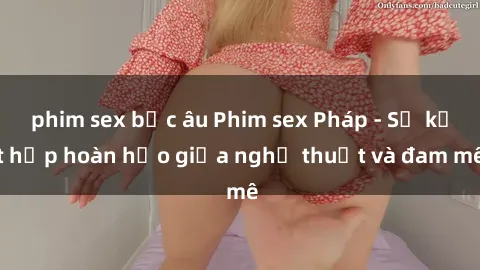 phim sex bắc âu Phim sex Pháp - Sự kết hợp hoàn hảo giữa nghệ thuật và đam mê